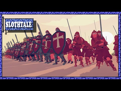 The True Phalanx Wall, But More Different - TABS ( 10x KNIGHT, 30x SARISAS & 50x SAMURAI )