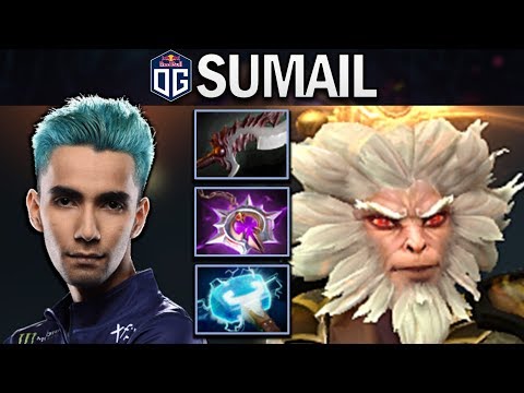 OG.SUMAIL MONKEY KING - PRACTICING CARRY HEROES - DOTA 2 7.24 GAMEPLAY
