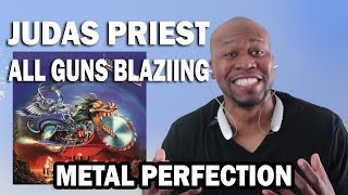 AMAZING REACTION TO JUDAS PRIEST - ALL GUNS BLAZING