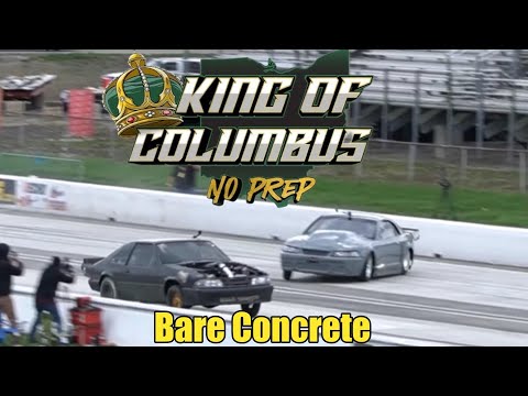 King of Columbus No Prep 2025 | Racing for $10,000 (Bare Concrete)