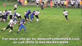 preview picture of video '6-23-12 Eddyville-Blakesburg vs Albia (Highlights) Alumni Football USA'