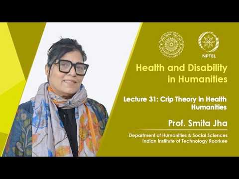 Health and Disability in Humanities Promo Video By Prof Smita Jha IITR