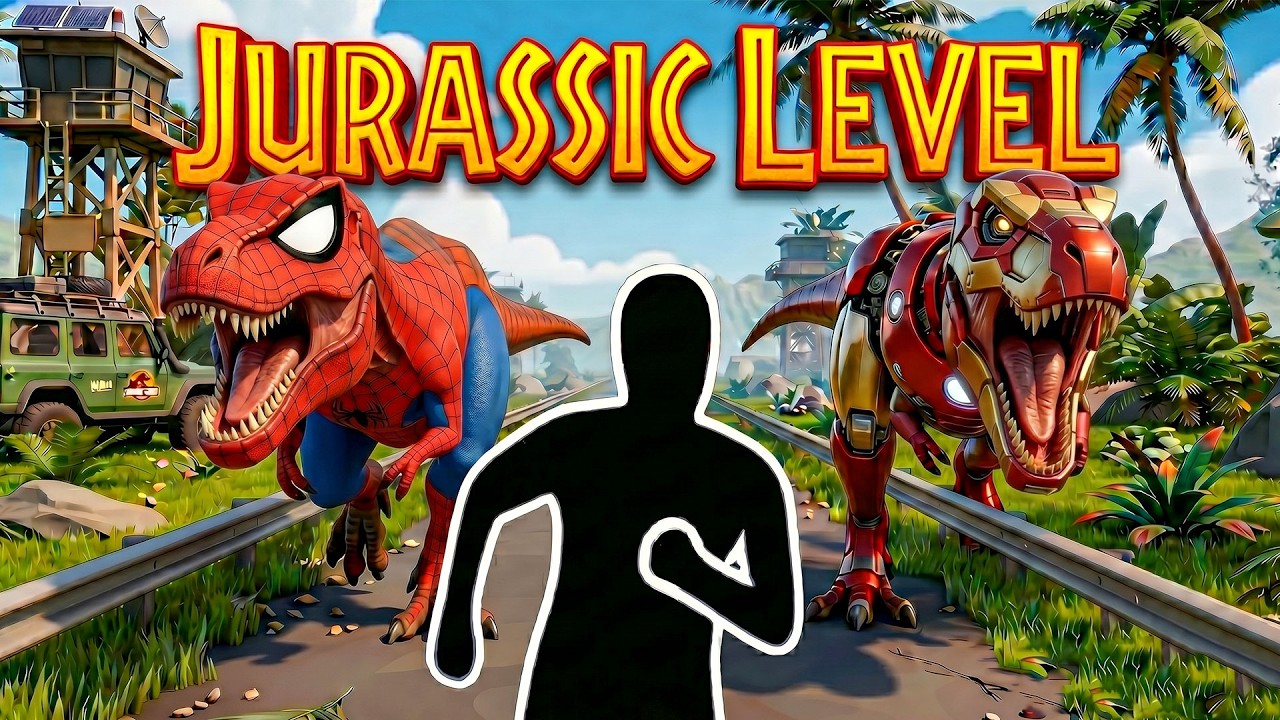 Immersive Interactive Warm Up丨Jurassic World New Map 丨Easy Daily Routine | New Moves #35