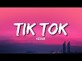 Kesha TiK ToK Lyrics