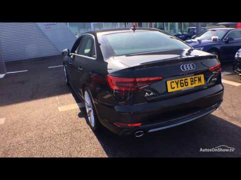 CY66BFM- AUDI A4 TFSI S LINE TFSI S LINE BLACK 2016