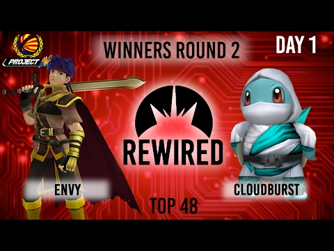 Rewired 2016: Envy (Ike) vs Cloudburst (Squirtle) R2 Pro Bracket