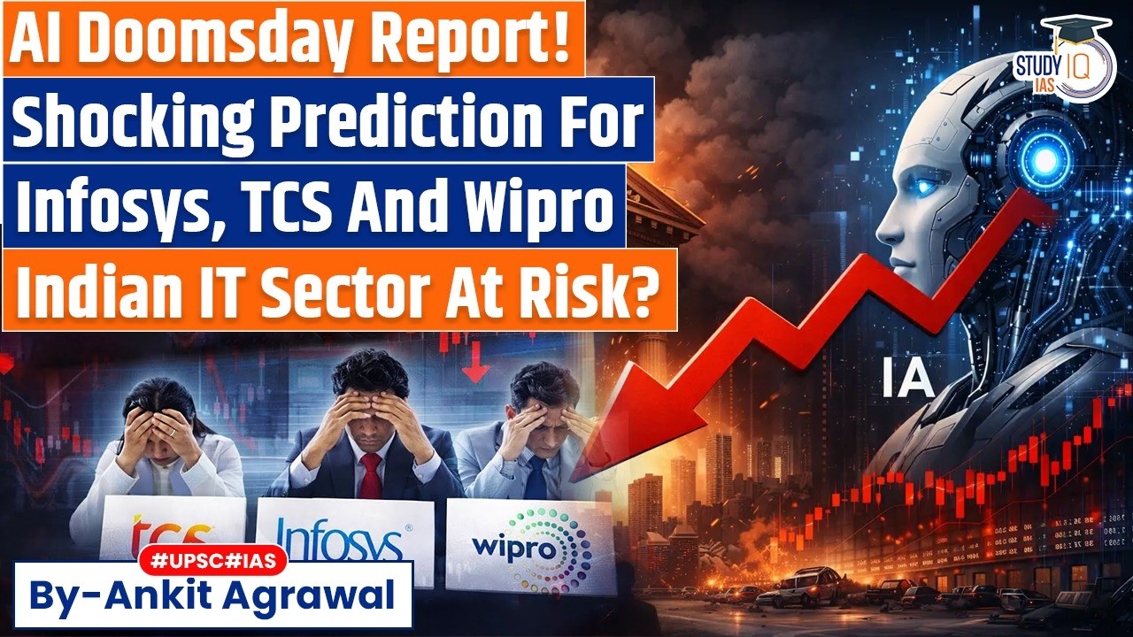 Indian IT Sector At Risk? AI Doomsday Report | Ankit Agrawal Study IQ