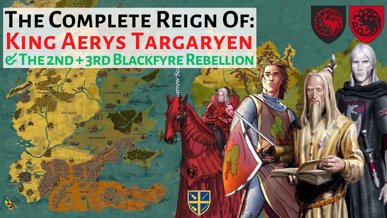 King Aerys I Targaryen: Complete Reign | House Of The Dragon | Game Of Thrones History & Lore