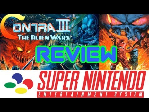 ** Contra III The Alien Wars ** SNES - Review - Gameplay
