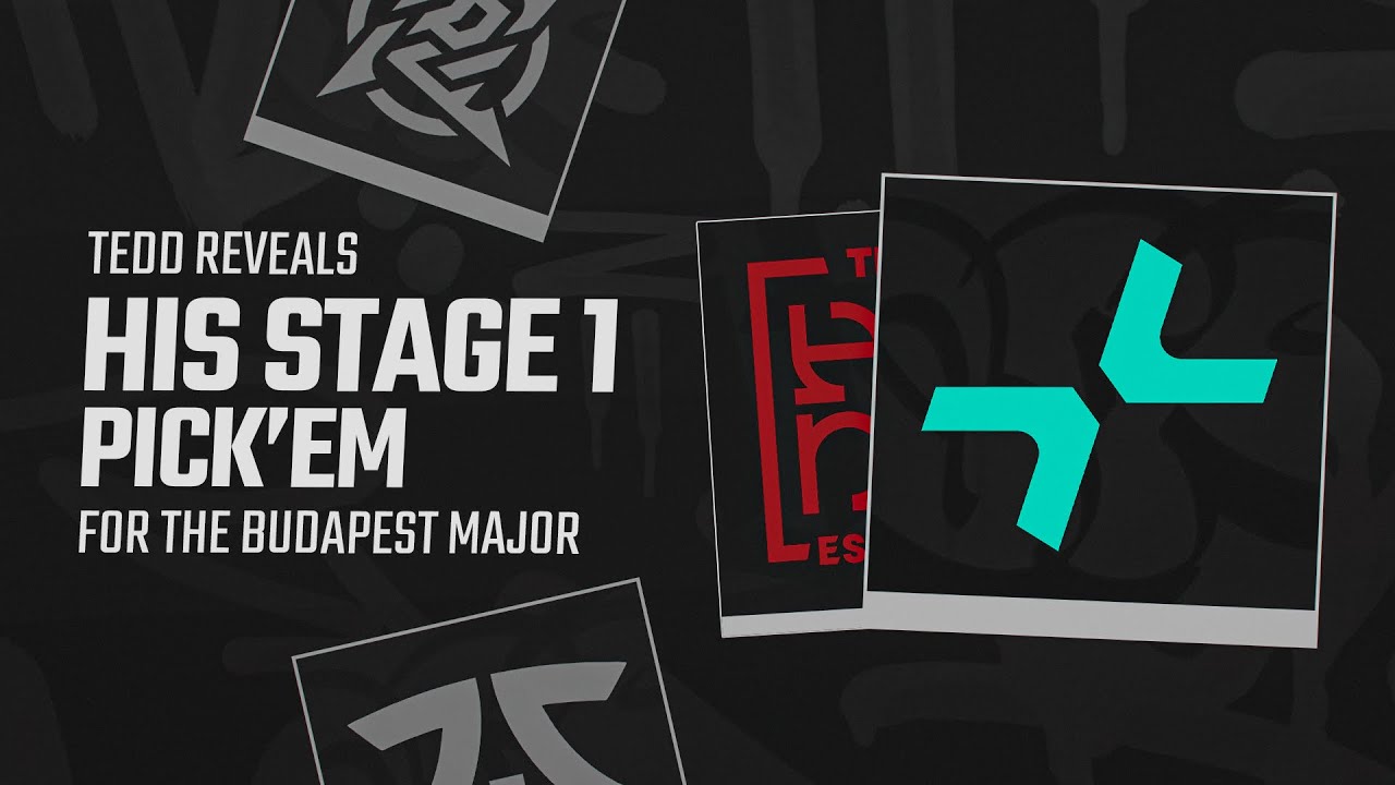 Tedd Reveals His Stage 1 Pick’em for the Budapest Major #skinclub