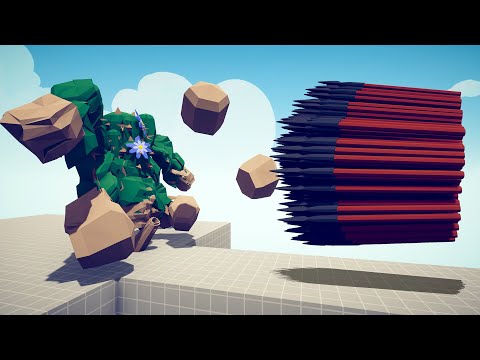 GIANT CACTUS GOLEM vs EVERY GOD - Totally Accurate Battle Simulator TABS