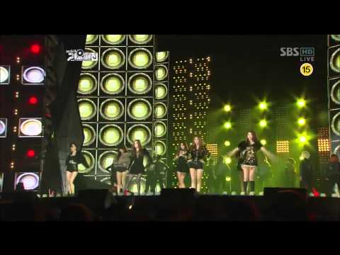 [HD] 111229 Kpop artists - Run the World