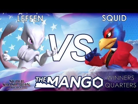 The Mango - TSM | Leffen (Mewtwo) VS Squid (Falco) - SSBM Top 64 Winners Quarters