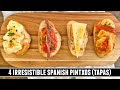 4 IRRESISTIBLE Spanish Pintxos | Quick & EASY Tapas Recipes