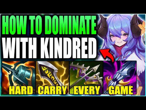 This Is How To Play Kindred And Hard Carry Every Game In Season 13! (Meta Build) - League Of Legends