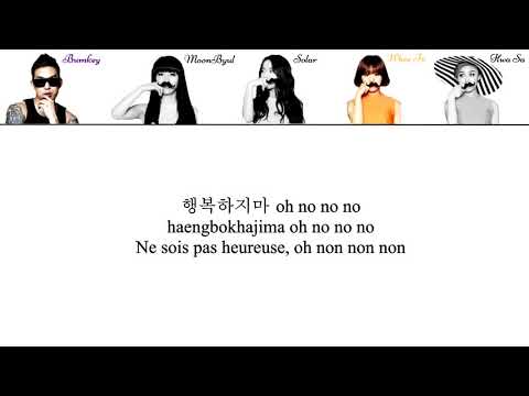 [HAN-ROM-VOSTFR] Don't be happy (행복하지마) - Mamamoo ft. Bumkey
