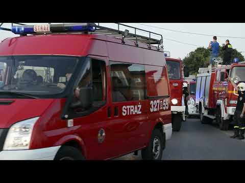 Powitanie GCBA 7/52 Scania P450XT OSP Łódź Wiskitno