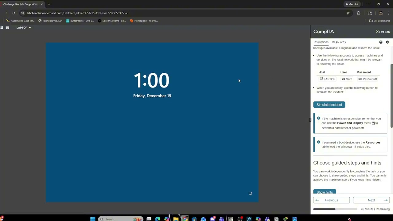 16.3Challenge Live Lab: Support Windows Installation and Upgrade Issues