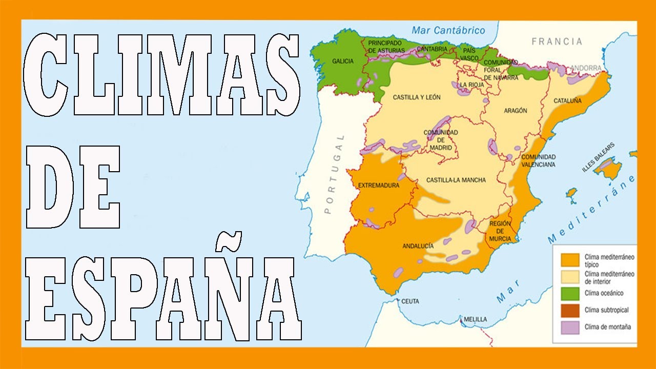 Los climas de España 🌲🌳🌴🌵