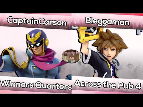 CaptainCarson (C.Falcon) vs. Bleggaman (Sora) | Across the Pub 4 | Smash Ultimate WQF