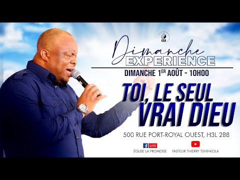 Toi, le seul vrai Dieu  :: Pasteur Thierry Tshinkola