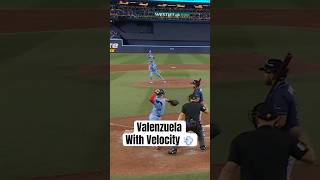Brandon Valenzuela got behind this throw ????‍???? #MLB #Toronto #BlueJays