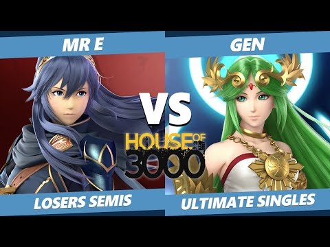 Smash Ultimate Tournament - Mr E (Lucina) Vs. Gen (Palutena) SSBU Xeno 180 Losers Semis