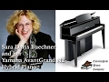 Sara Davis Buechner and her Yamaha AvantGrand N2 Hybrid Piano