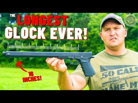 The Longest Glock EVER!!! (Super Long Slide 10mm Glock)