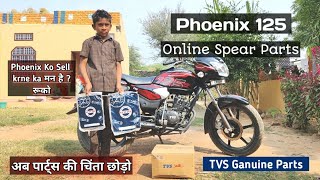 TVS Phoenix 125 Online Ganuineparts Online TVS Spears Parts PHOENIX Onwer Review after install parts