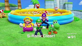 Super Mario Party minigame: Net Worth 60fps