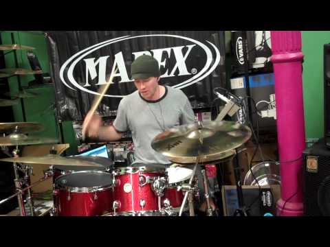 Chris Pennie Drum Clinic 3/30/10 Part 2 - Return To Earth - "Back Of My Hand"