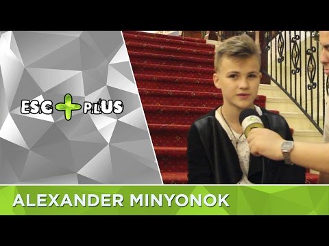 Interview with Alexander Minyonok (Belarus at Junior Eurovision 2016)
