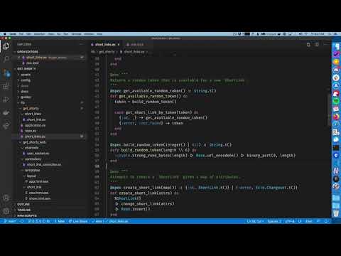 Using the Erlang crypto library in your Phoenix app to generate random URL safe strings.