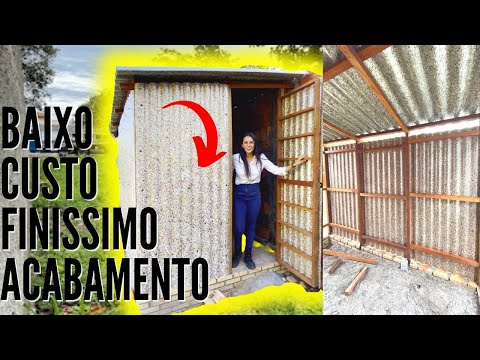 COMO FAZER UM BARRACÃO OBRA GASTANDO POUCO