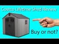 Watch this before you buy that Costo storage shed!