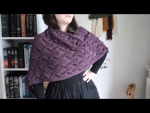 (FR Podcast Tricot) Yarnflakes 116 – Châles et compteur frange