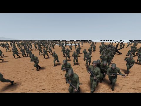 UEBS 2| Next try. 1.5 million ww2 US soldiers against 100k Laser Knights