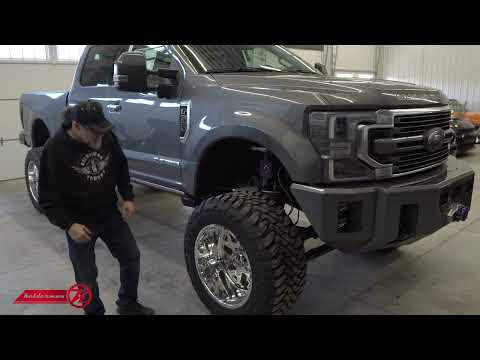 2022 Ford F-350 - Kelderman 6-8" Air Suspension, Bumpers