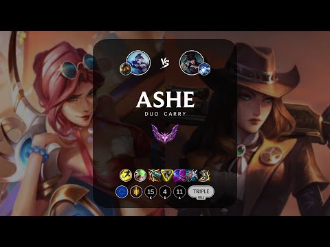 Ashe ADC vs Caitlyn - EUW Master Patch 13.14