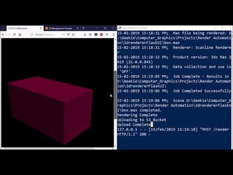 Cloud Rendering Demo Cloud Rendering Demo