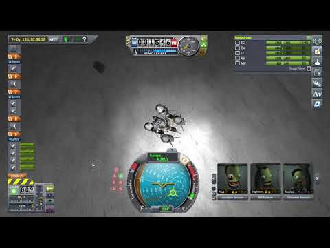 Kerbal Space Program - The UGLIEST successful Mun landing