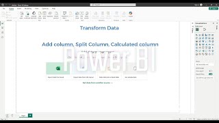 Download the video "Power BI Desktop Tutorial - Add Column, Split Column & Calculated Column Explained"