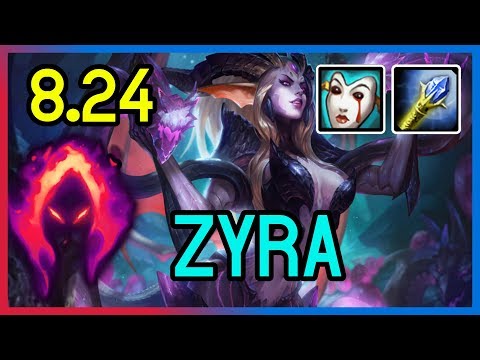 8.24 DARK HARVEST ZYRA SUPPORT - DIAMOND - League of Legends