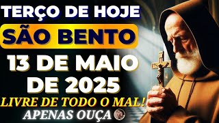 📿TERÇO DE SÃO BENTO e a SANTA CRUZ (QUEBRAR CORRENTES) 🙏 para FICAR LIVRE DE TODO MAL