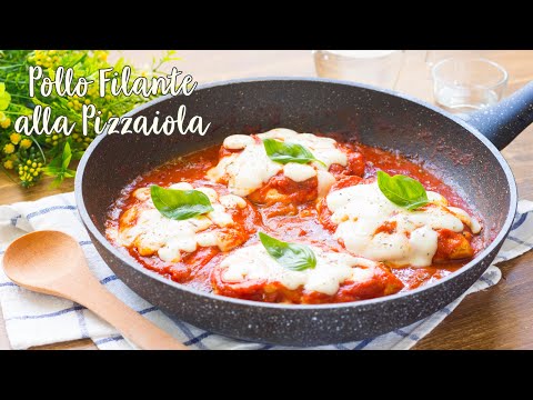 Petto di Pollo Filante in Padella alla Pizzaiola - Ricetta Secondo Facile e Veloce - 55Winston55