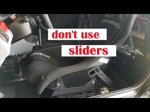 Don't Use Sliders - Solid Seat Mount Install - BMW E46 M3