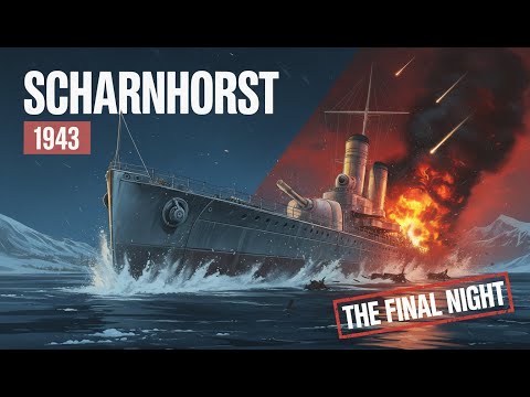 Scharnhorst  the Battle of the North Cape (1943)  Scharnhorst was hunted down by the Royal Navy ​​