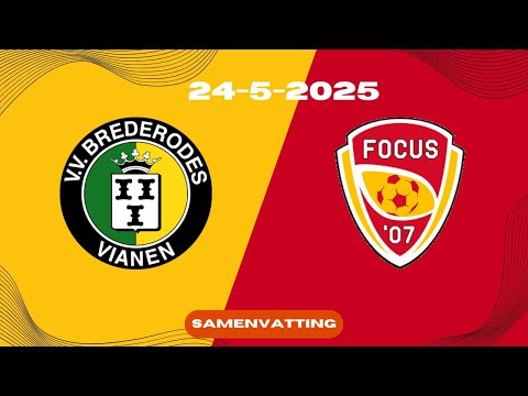 Seizoen Afsluiten in Stijl | VV Brederodes 1 - Focus'07 1 | Samenvatting
