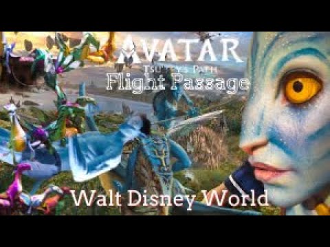 Avatar Flight Passage | Ride your iKran - Walt Disney World - 4K HDR in flight experience